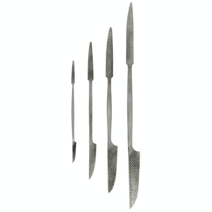 Outil de sculpture set R Rifloirs - 4 pièces - Esprit Composite - Rougier et Plé