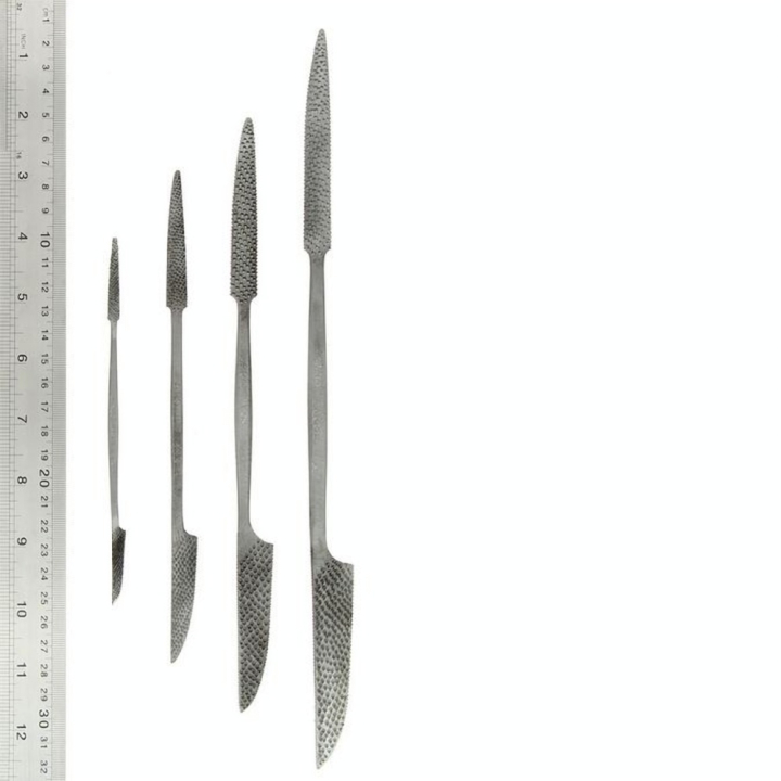 Outil de sculpture set R Rifloirs - 4 pièces - Esprit Composite - Rougier et Plé