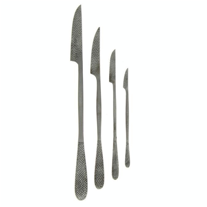 Outil de sculpture set S Rifloir - 4 pièces - Esprit Composite - Rougier et Plé