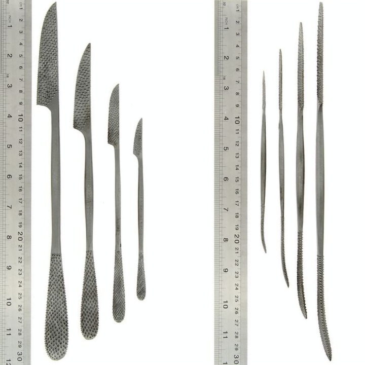 Outil de sculpture set S Rifloir - 4 pièces - Esprit Composite - Rougier et Plé