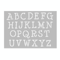 Pochoir Alphabet A4 - Artemio - Rougier et Plé