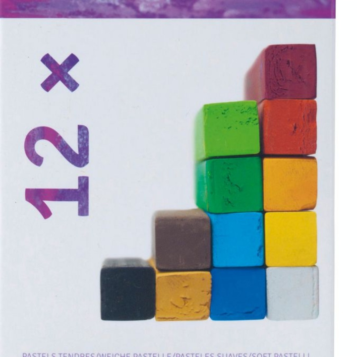 Pastel sec tendre Set 12 couleurs - Talens Art Creation - Rougier et Plé