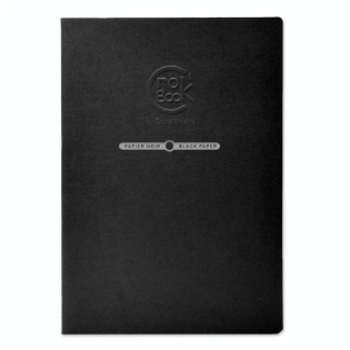 Carnet de croquis Crok'Book Papier noir 120 g/m² - Clairefontaine - Rougier et Plé