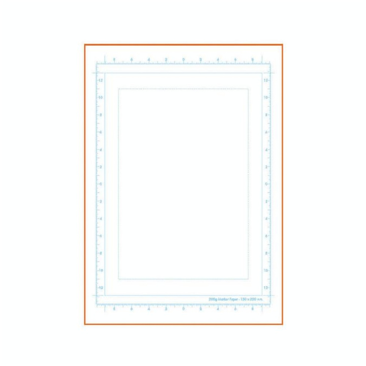 Papier Manga BD Comic A4 - 40 Fles - 200 g/m² Grille simple - Clairefontaine - Rougier et Plé