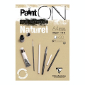 Bloc Paint'On papier Naturel 250 g/m² 30 F - Clairefontaine - Rougier et Plé