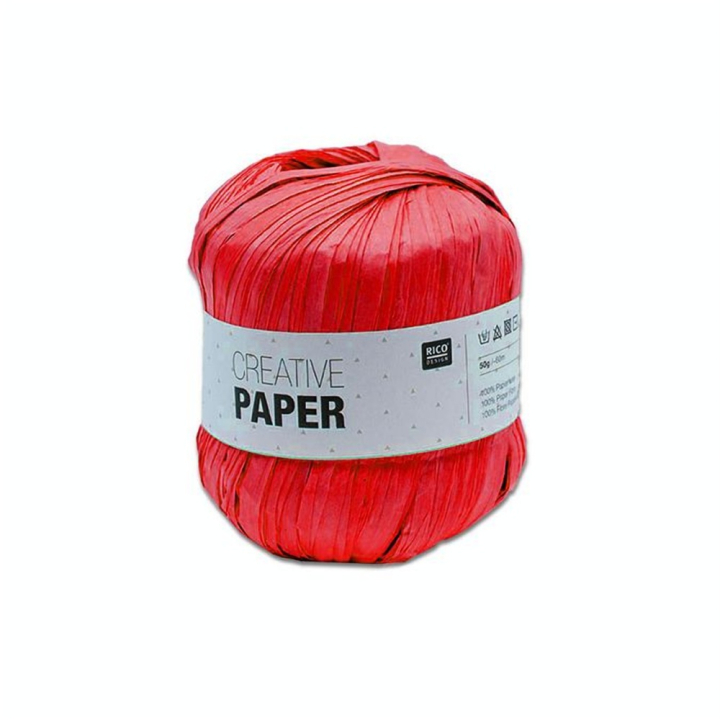 Pelote de papier à crocheter Creative Paper x 55 m - Rico Design - Rougier et Plé