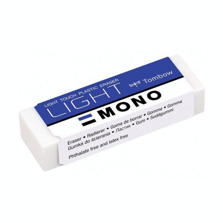 Gomme MONO Light 13 g Spéciale papiers délicats - Tombow - Rougier et Plé