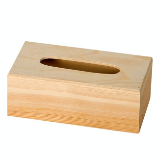 Boite à mouchoir en bois 25 x 13 x 9 cm - Artemio - Rougier et Plé