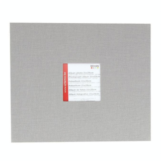 Album de Scrapbooking 20,5 x 20,5 cm Gris clair - Artemio - Rougier et Plé