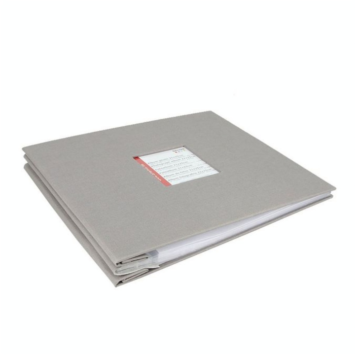 Album de Scrapbooking 20,5 x 20,5 cm Gris clair - Artemio - Rougier et Plé