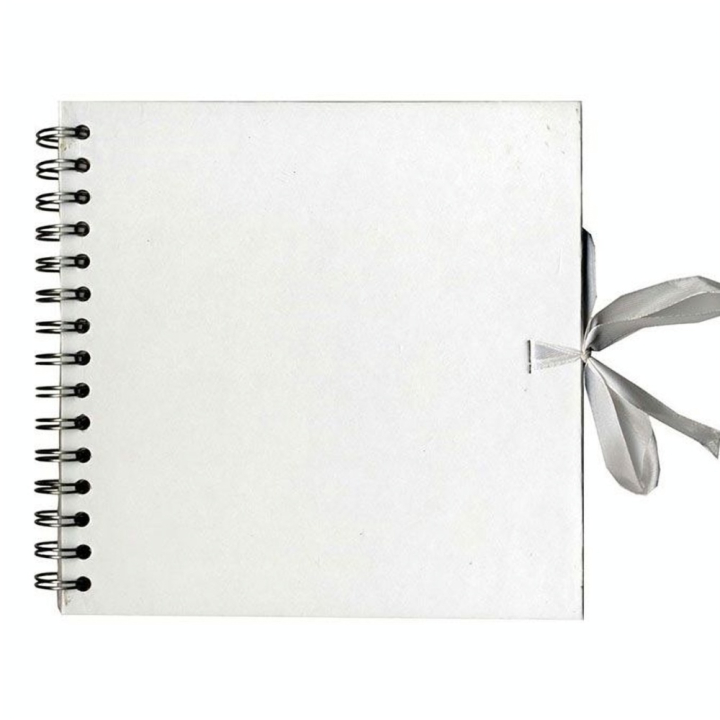 Album de Scrapbooking 30 x 30 cm Kraft Blanc - Artemio - Rougier et Plé