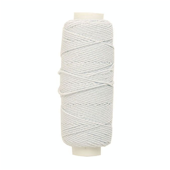 Fil à coudre élastique 20 m Blanc - Rico Design - Rougier et Plé
