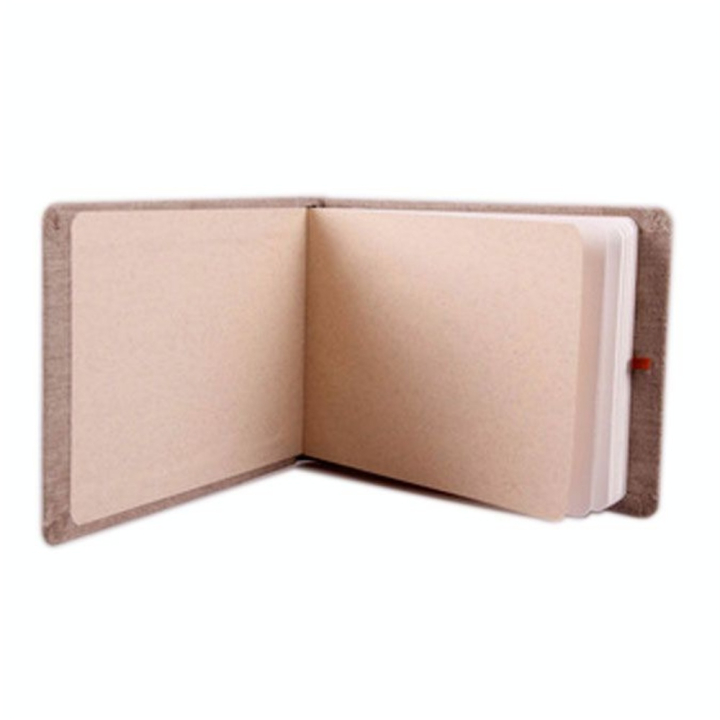 Carnet de voyage Toilé - 180 g/m² 30 Feuilles - Goldline - Rougier et Plé