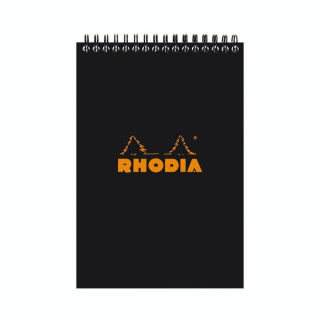 Bloc de papier A5 Noir Q 5x5 80 p - Rhodia - Rougier et Plé