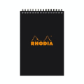 Bloc de papier A5 Noir Q 5x5 80 p - Rhodia - Rougier et Plé