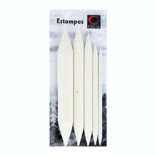 Estompe assortiment 5 Tailles - Corect Art - Rougier et Plé