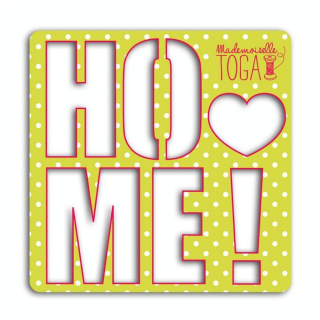 Pochoir de couture 12,5 x 12,5 cm Home - Toga - Rougier et Plé