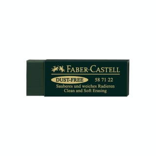 Gomme Dust-Free vert - Faber-Castell - Rougier et Plé