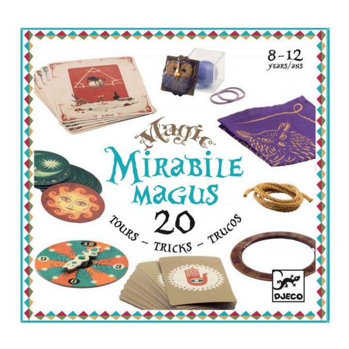 Mirabile Magus Coffret de 20 tours de magie - Djeco - Rougier et Plé