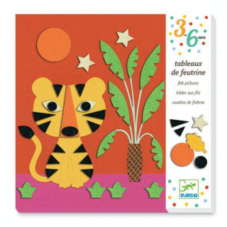 Atelier tableaux de feutrine Douce nature - Djeco - Rougier et Plé