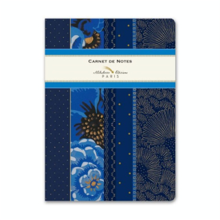 Carnet ligné 15 x 21 cm Soirs bleus - Alibabette Éditions - Rougier et Plé