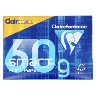 Ramette de papier A4 Blanc Smart Print 60 g/m² 500 feuilles - Clairefontaine - Rougier et Plé
