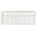 Palette rectangulaire avec godets 30,5 x 11,5 cm - Rougier&Plé - Rougier et Plé