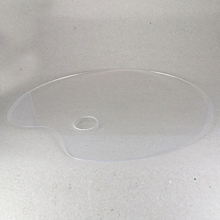 Palette transparente ovale 28 x 39,5 cm - Rougier&Plé - Rougier et Plé