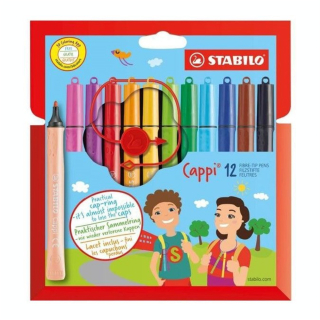 Feutre Cappi capucho spécial Pochette de 12 - STABILO - Rougier et Plé