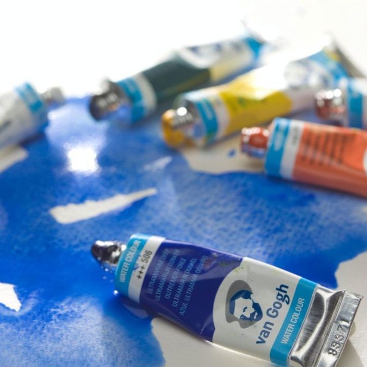 Peinture aquarelle fine Assortiment 10 x 10 ml - Van Gogh - Rougier et Plé