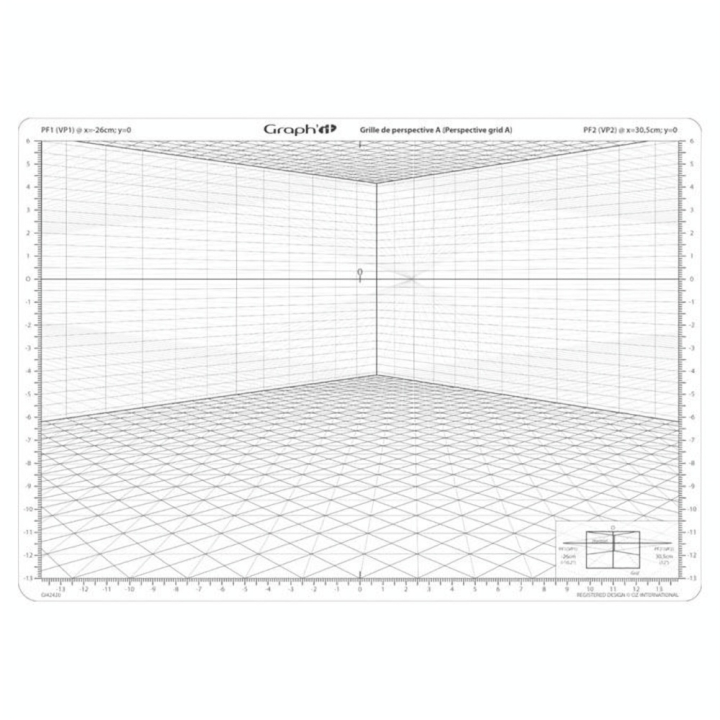 Grille de perspective Type A - Graph'it - Rougier et Plé