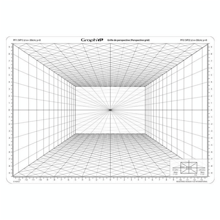Grille de perspective Type C - Graph'it - Rougier et Plé