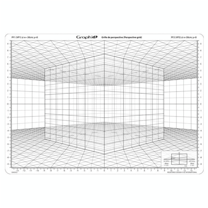Grille de perspective Type D - Graph'it - Rougier et Plé