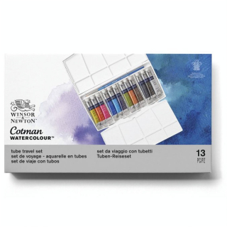 Aquarelle fine Cotman Boite de 12 tubes 8 ml - Winsor & Newton - Rougier et Plé