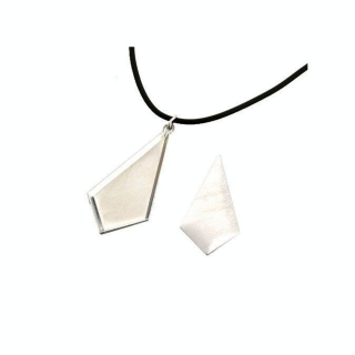 Pendentif angulaire + ras de cou 22 x 42 mm - Efco - Rougier et Plé