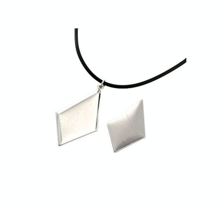 Pendentif losange + ras de cou 25 x 40 mm - Efco - Rougier et Plé