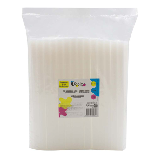 Bâton de colle Ø 11 mm L 20 cm 50 pièces - O'color - Rougier et Plé