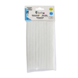 Bâton de colle Ø 11 mm L 20 cm 10 pièces - O'color - Rougier et Plé
