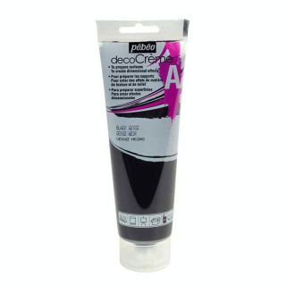 Auxiliaire decoCrème Gesso noir 120 ml - Pébéo - Rougier et Plé