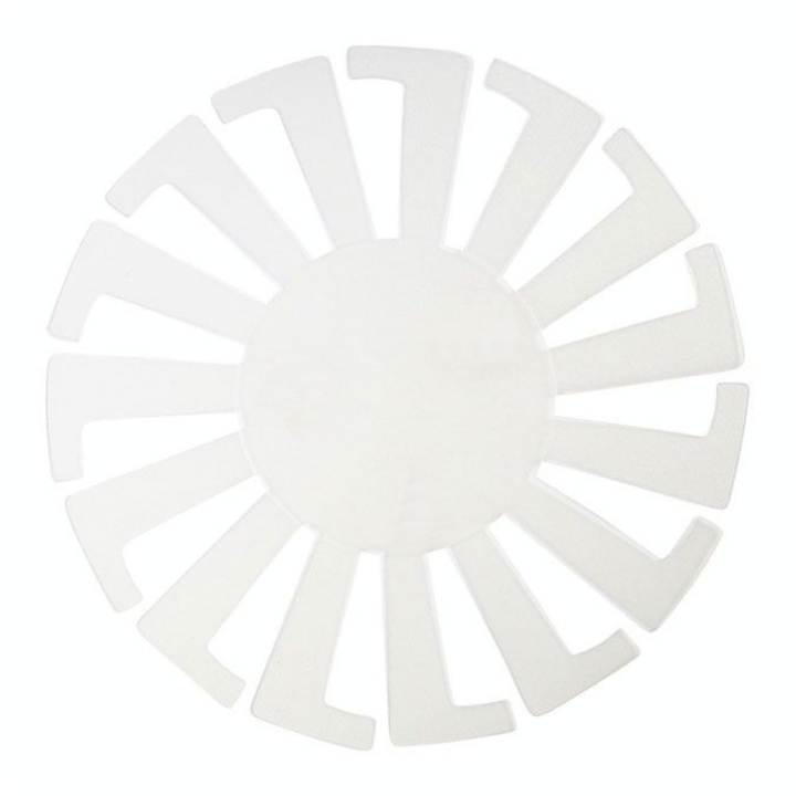 Gabarit pour tissage de panier Ø 14 cm H. 8 cm Transparent - Creativ Company - Rougier et Plé