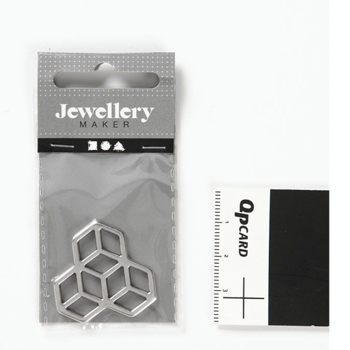 Pendentif Hexagones 30 mm - Creativ Company - Rougier et Plé