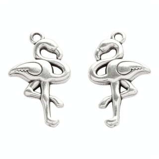 Pendentif Flamand rose 30 mm 2 pcs - Creativ Company - Rougier et Plé