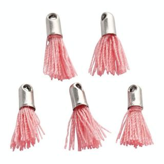 Pendentif pompon 10 mm 5 pcs - Creativ Company - Rougier et Plé