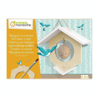 Coffret créatif Mangeoire à construire - Avenue Mandarine - Rougier et Plé