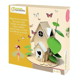 Coffret créatif Maison des fées à construire - Avenue Mandarine - Rougier et Plé