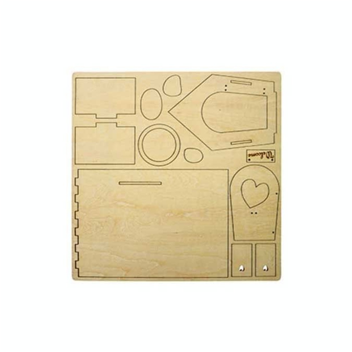 Coffret créatif Maison des fées à construire - Avenue Mandarine - Rougier et Plé