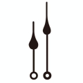 Aiguilles pour horloge x2 - 9 cm - Noir - Artemio - Rougier et Plé