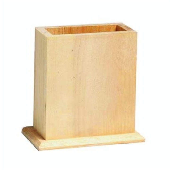 Pot à crayons en bois - 12 cm - Artemio - Rougier et Plé
