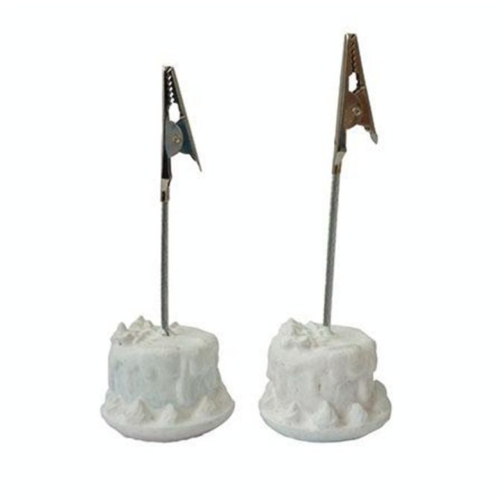 Clip photo en plâtre x 2 - Gâteau - Graine Créative - Rougier et Plé