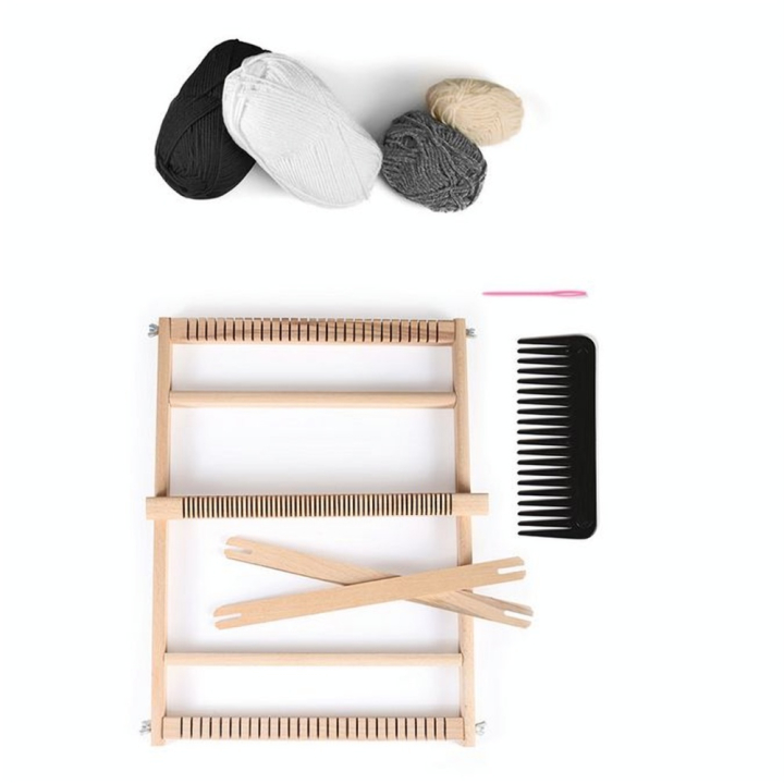 Métier à tisser Kit grand modèle 39 x 28,3 cm - Graine Créative - Rougier et Plé